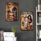 thumbnail image 5 of Chapa Metal Retro para Pintura Hierro Rectangular Del 30x40cm 2 Uds., 5 of 9