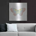 thumbnail image 6 of Luxe Metal Art 'White Barn Butterflies I' by Sue Schlabach, Metal Wall Art, 36"x36", 6 of 7