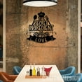 thumbnail image 5 of Craftnamesign The Secret Ingredient is Love Metal Wall Art Led Light, Dining Room Metal Sign, 5 of 5