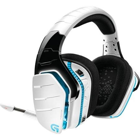 Logitech G933 Artemis Wireless Virtual Surround Gaming Headset Limited Edition - Snow White [Ships in Brown (The Best Wireless Gaming Headset)