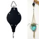 thumbnail image 3 of 6pcs Plant Hook Pulley,retractable Plant Hanger Easy Reach Hanging Flower Basket For Garden Baskets Pots And Birds Feeder Hang High Up And Pull Down T, 3 of 5