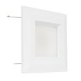 thumbnail image 1 of Westgate 9W 4 Inch LED Retrofit Square Shaped Down-light with Baffle Trim, Dimmable LED Recessed Light Fixture, Damp Location Rated, 120V Energy Star 5 YR Warranty (1 Pack, 4100K Neutral White), 1 of 9