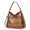 Khaki, variant on Genuine Leather Bucket Handbags Shoulder Bags Large Ladies Crossbody Purse Designer Leather Tote Bag for Women Four Seasons Fashion