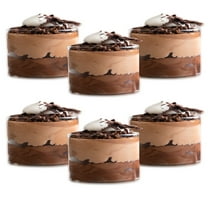 6 Oz Small Glass Bowls, Tasting Glasses, Clear Dessert Cups, Mini Trifle Bowls for Baking, Glass Prep Bowls, Clear Glass Bowls for Serving Dips & Sauce, Microwave & Dishwasher Safe, Set of 6