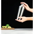 thumbnail image 4 of Reduce 20oz Stainless Steel Insulated Cocktail Shaker - Charcoal, 4 of 6