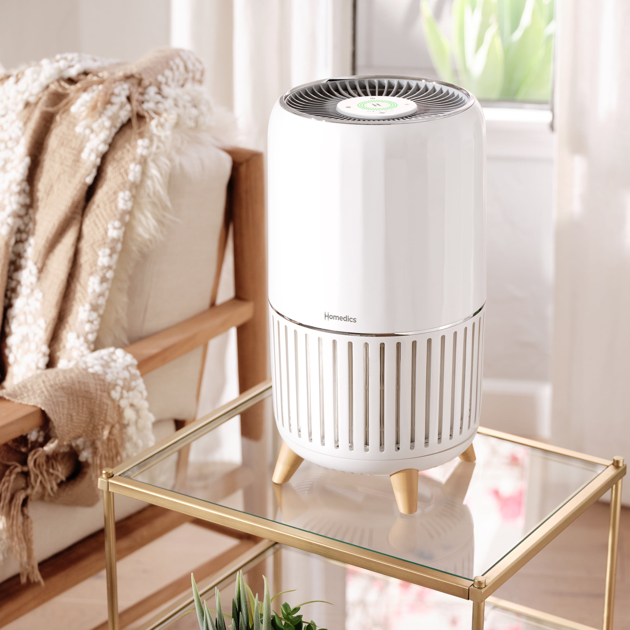 Smart True HEPA Air Purifier with Air Quality Monitor & UV-C​
