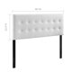thumbnail image 3 of Cabecero completo Modway MOD-5173 Emily Tufted de piel sintética blanco, 3 of 6