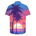 thumbnail image 4 of USNSM Mens Big and Tall Hawaiian Shirts Regular Fit Short Sleeve Button Down Shirt Summer Outdoor Casual Holiday Beach Printed Shirts Multicolor XL, 4 of 5