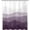 Purple, variant on Designer Extra Long Shower Curtain, Popular Shower Curtain, Ombre Purple Fabric Shower Curtains for Bathroom Decor, Contemporary Bathroom Curtains