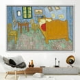 thumbnail image 6 of Reproduction Poster, Home Decor Bedroom Printed, Impressionism Artwork, Bedroom in Arles, Famous Canvas, Bedroom in Arles Art Canvas, Canvas Wall Decor - 5P Mix-Gallery Wrap, 6 of 9