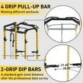thumbnail image 6 of MJDB Power Rack Cage with LAT Pulldown System,1200LBS Capacity Power Rack with 800 lbs Capacity Weight Bench Combo, Multi-Functional Squat Rack (Upgraded), 6 of 7
