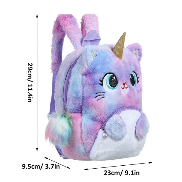 Mochila de gato para niñas, mochilas escolares coloridas y bonitas