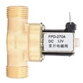 thumbnail image 1 of Interruptor De Entrada De Agua De Válvula Electromagnética De Solenoide De Latón Normalmente Abierto G1/2" (Dc12V) (Dc12V) Moyic TO003947-00, 1 of 7