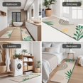 thumbnail image 5 of Orange Boho Geometric and Plant Pattern Kitchen Rugs Sets Of 3,Kitchen Runner Rugs Non Skid Washable,Decorative Kitchen Floor Mats for Kitchen,Sink,Laundry,17"x30"+ 17"x47" + 17"x59", 5 of 6