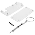 thumbnail image 4 of Aluminum Alloy Case for for Raspberry Pi zero w UltraThin DustProof Protective Shell(Silver ), 4 of 4