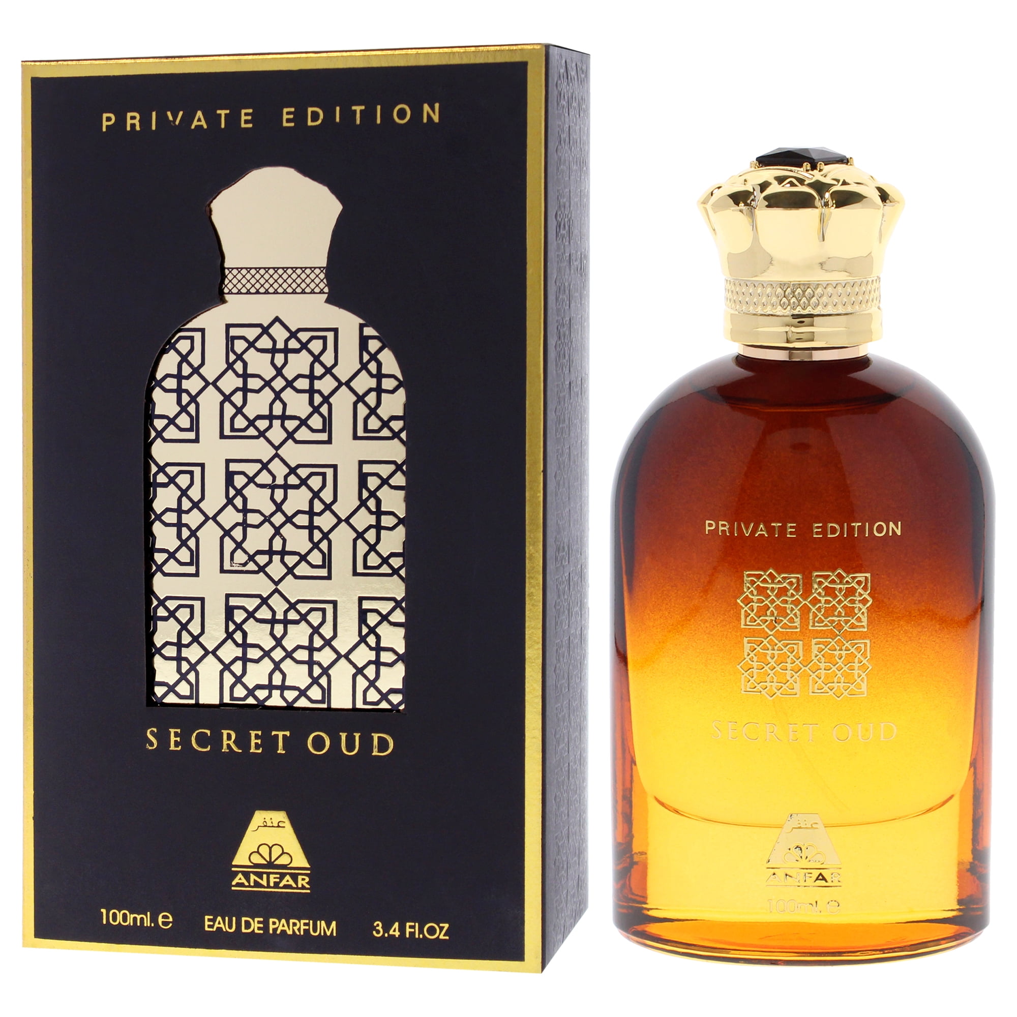 Private Edition - Secret Oud by Anfar, Cologne for Men, 3.4 oz