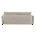 thumbnail image 6 of ACME Haran Fabric Upholstered Sofa with Queen Size Sleeper & 2 Pillows in Beige, 6 of 15