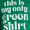 Green Shirt Smooth | Crisp Clover, variant on St. Patrick's Day Men's Graphic Tee Luck of the Irish from Way to Celebrate, Sizes XS-5XL