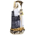thumbnail image 3 of Figura Santa Muerte Blanca Suprema Paz Armonía 30 Cm Curada Tarot Felix, 3 of 8