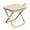 Khaki, variant on Hyasfey Outdoor Folding Stool with Carry Bag Portable Lightweight Heavy Duty Camping Backpacking Beach Picnic Fishing Collapsible Chair Seat