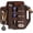 Plus Brown, variant on VIPERADE Tool Sheath for Belt, Knife Sheath and EDC Pocket Organizer for Men, Leather Knife Key Holder with Keychain, Flashlight Holder, Pen Holder for Leatherman