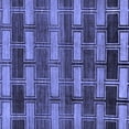 thumbnail image 1 of Ahgly Company Indoor Square Abstract Blue Modern Area Rugs, 8' Square, 1 of 4