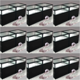 thumbnail image 1 of Cerradura de vidrio, aleación de zinc, escaparate, vitrina de vidrio con empuje, cerradura de cilindro cromada, 1 of 4