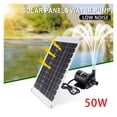 thumbnail image 3 of Brushless Solar Water Pump DC 12V Submersible Pump Solar Panel Electromagnetic Amphibious Garden Fish Tank Aquarium Water Pump ,Multi-Install Methods, 3 of 7