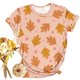 thumbnail image 1 of Fiudx Ofertas Flash Del Día Solo En Línea Camiseta Casual de Manga Corta con Estampado Navideño para Mujer, 1 of 4