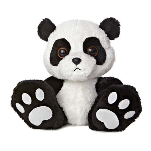 Aurora World Taddle Toes Domino Panda Bear Plush, 10 "de altura Aurora 16306