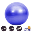 thumbnail image 1 of ExtraThickYogaBallExerciseBall,BallChair,HeavyDutySwissBallforBalance,Stability,Pregnancy,PhysicalTherapy,QuickPumpIncluded, 1 of 5