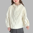 thumbnail image 2 of MEZZALL Toddler Girls Sun Lightweight Outerwear Coats Loose Fit Solid Color Tops For Daily Wear Ages 2-16 Cozy Baby Wear, 2 of 9