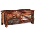 thumbnail image 2 of vidaXL Reclaimed TV Stand & Hi-Fi Side Cabinet Solid Wood, 2 of 5