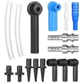 thumbnail image 1 of Minkissy 16Pcs Brake Bleeding Kit With Adapter Assorted Color Brake Fluid Change Tool 2.4x0.7x0.7in, 1 of 7