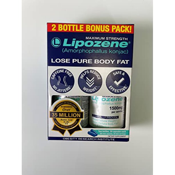 Lipozene Diet Pills Weight Loss Supplement Appetite Suppressant and