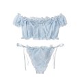 thumbnail image 1 of Conjunto de sujetador de encaje sexy estilo europeo y americano ropa interior sexy bikini dividido para mujer ropa interior sexy, 1 of 6