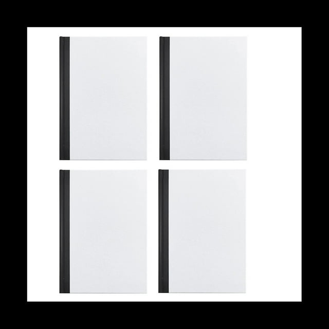 Cuaderno en Blanco de SublimacióN de 4 Piezas A5 (215X145 Mm) Cuaderno de 100 Hojas Cuaderno de SublimacióN para úTiles Escolares de Oficina