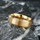 thumbnail image 2 of Alianza de boda King Will GLORY, 8 mm, carburo de tungsteno, oro de 14 quilates, 2 of 7