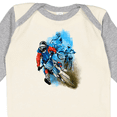 thumbnail image 4 of Inktastic Motocross Boys Long Sleeve Baby Bodysuit, 4 of 5