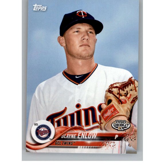 Collectible 2018 Topps Pro Debut #21 Blayne Enlow MLB Baseball Trading Card