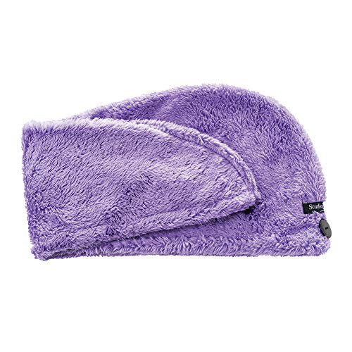 Studio Dry Ultra Absorbent Turban Hair Towel Wrap, Purple