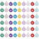 thumbnail image 1 of 54 piezas de dijes de margaritas esmaltadas en 9 colores, dijes de aleación de margaritas, colgantes de flores de margarita para pulseras, collares, pendientes y joyería artesanal., 1 of 7