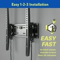 onn. Tilting TV Wall Mount for 19" to 50" TVs, up to 12° Tilting