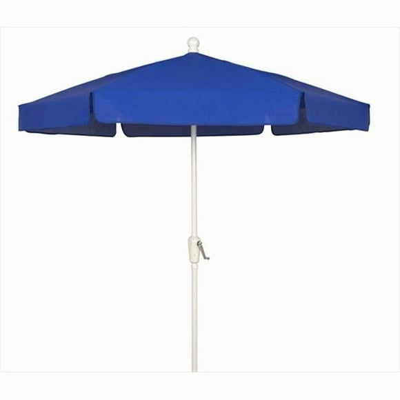 Fiberbuilt Parasol de Jardin Home 7Gcrw-T-Pacbl 7,5 Pi - Bleu Pacifique