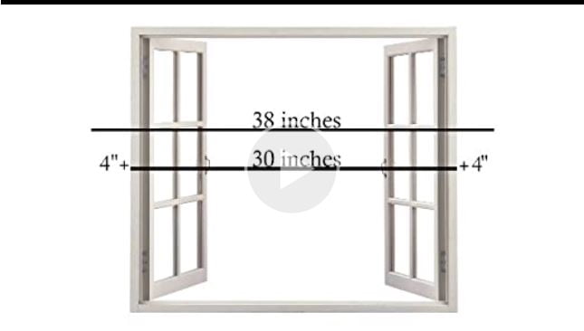 Achim Harper Criss-Cross Window Curtain Panel - 50x84 Grey