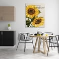 thumbnail image 2 of Stupell Industries You Are My Sunshine Vivid Sunflower Blossoms Graphic Art Gallery Wrapped Canvas Print Wall Art, Design by Conrad Knutsen, 2 of 7