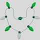 thumbnail image 2 of Collar con bombillas que brillan en la oscuridad para el Día de San Patricio. Collar con luces de Irlanda., 2 of 5