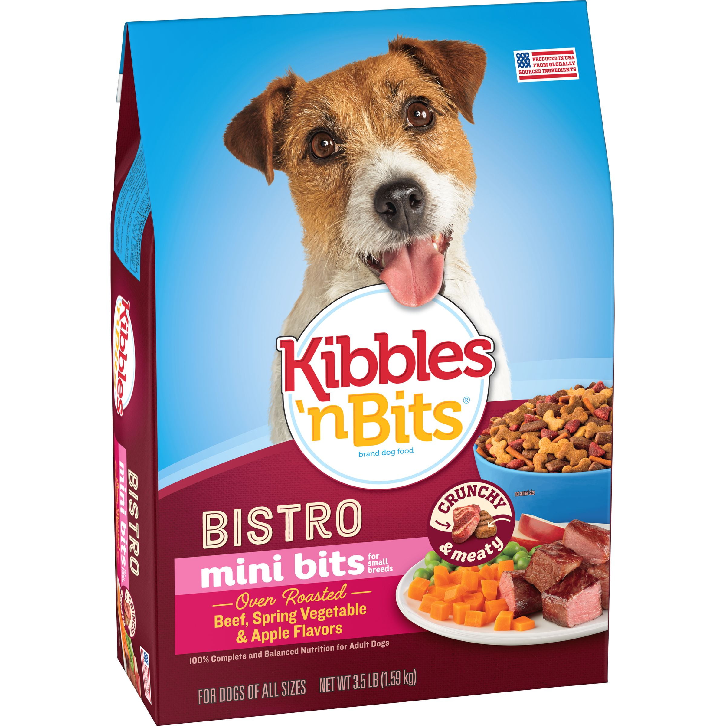 Kibbles 'n Bits Small Breed Mini Bits Oven Roasted Beef 