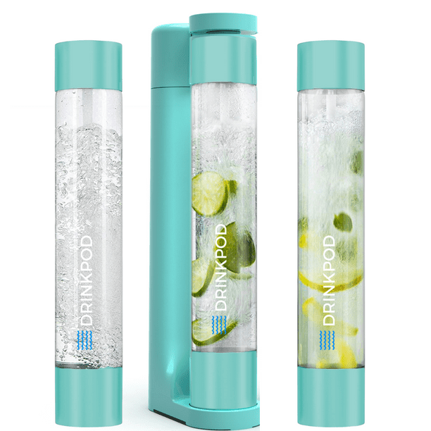 Fizzpod Sparkling Water Maker & Home Soda Carbonator Sparkling Water Machine For Home Infuses