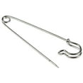 thumbnail image 3 of 10 PCS 4 Inch Large Metal Safety Pin--Big and Strong Enough to Hold Heavy-Weight Fabrics and Materials Canvas, Leather, Upholstery, 3 of 4